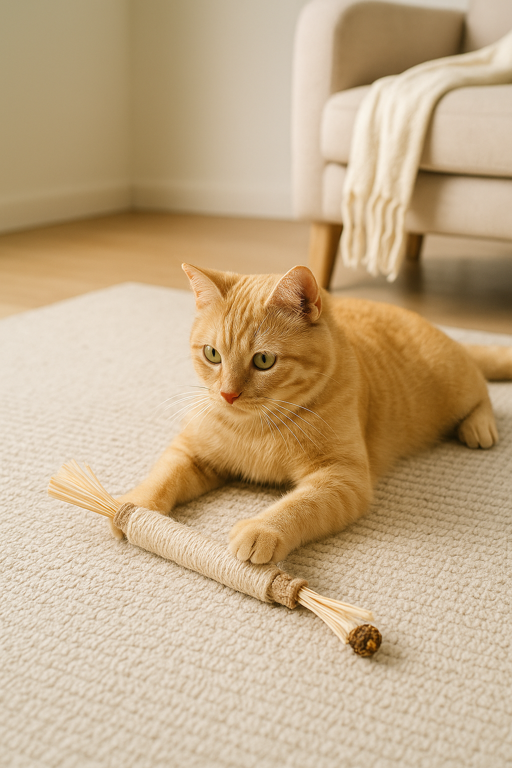 Matatabi / Silvervine pour chat – Effet euphorisant & bienfaits naturels | Maison Chatelier