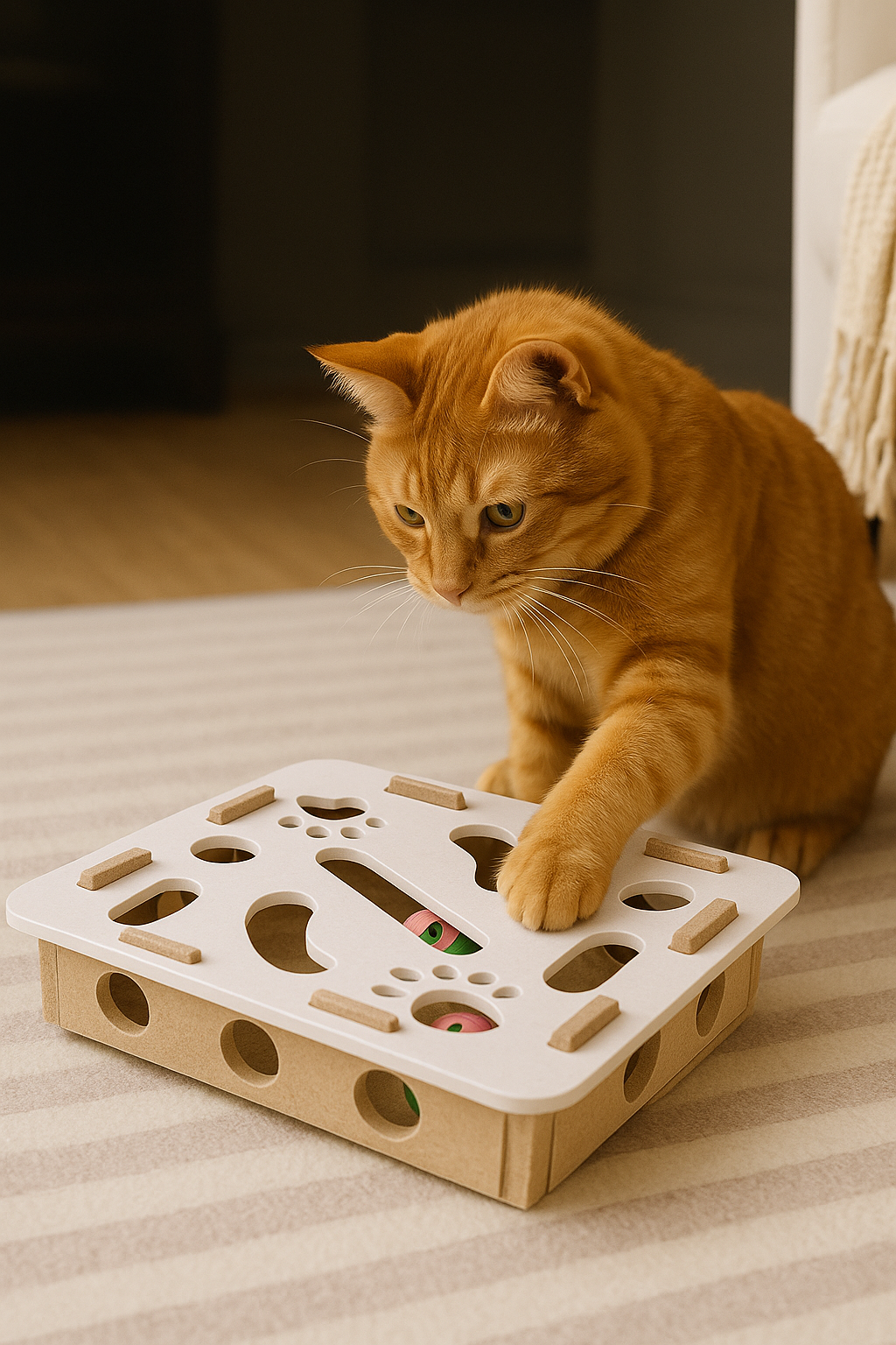 Pack Stimulation Naturelle pour Chat plus Actif, Curieux et Equilibré