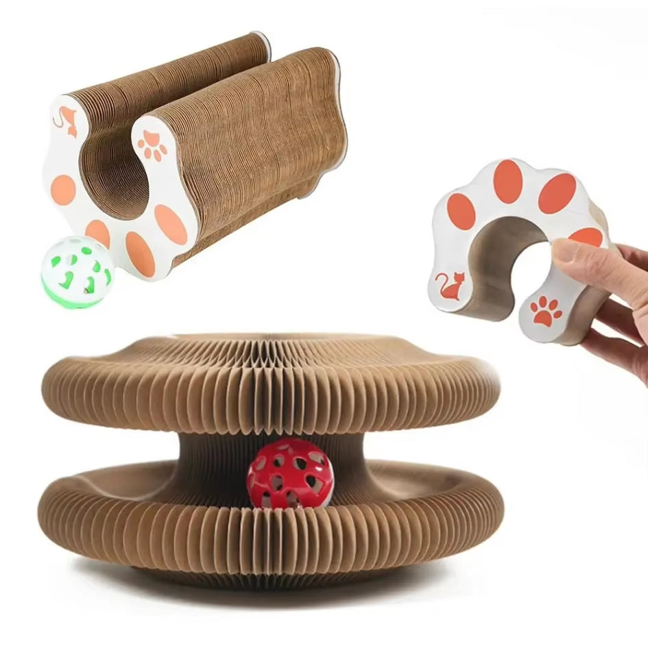 Jouet intelligent grattoir pour chat Maison Chatelier